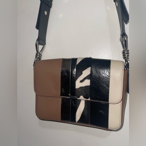 AllSaints Captain Multiflap Shoulder Bag - Picture 12 of 15